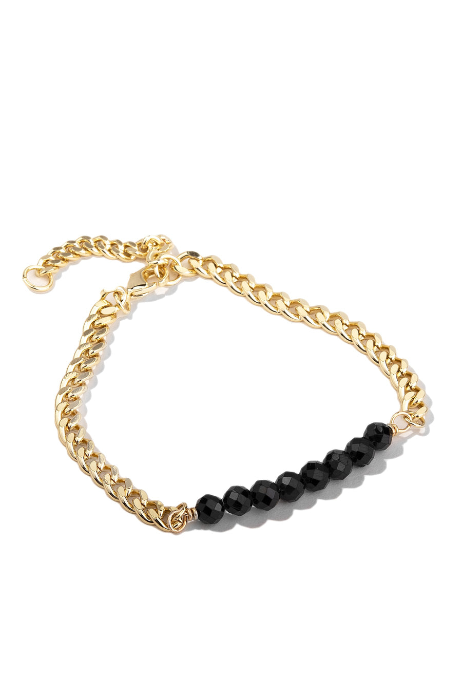 Black Onyx Chain Bracelet | Protection