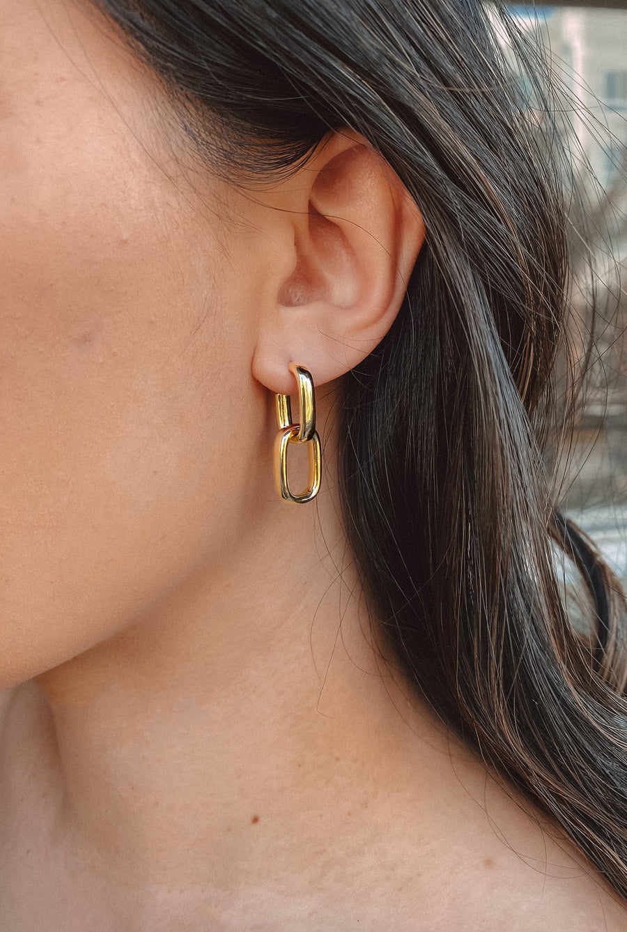 Gemini | Double Link Earrings