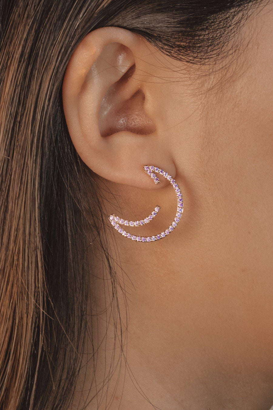 Pow | Moon & Star Mismatch Earrings Gemandi 